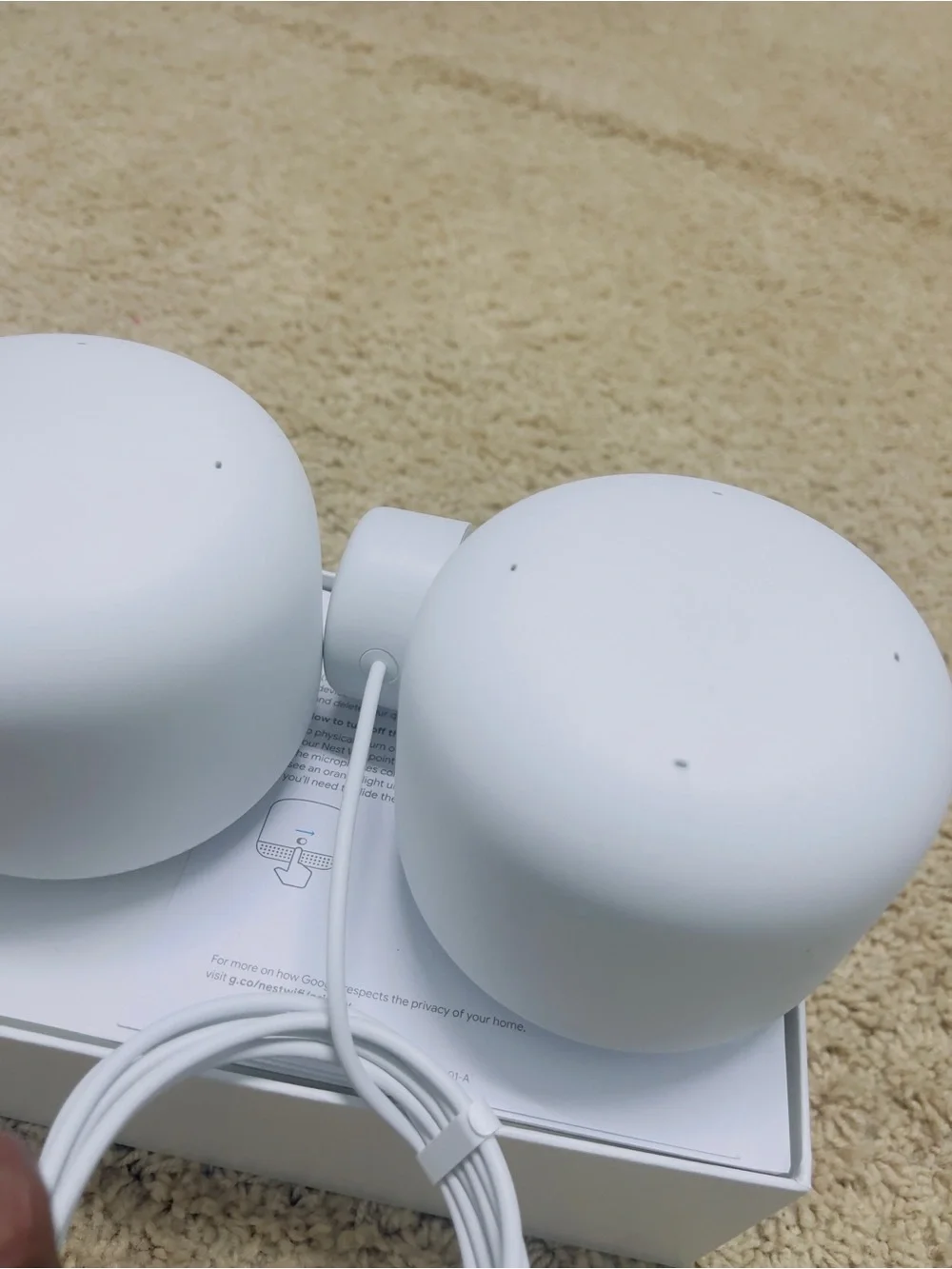 Google Nest Wifi Mesh System - White